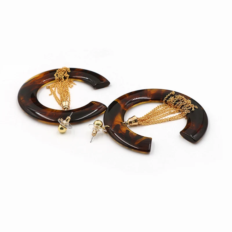 C figura acetate cum Tassel Chain Crotalia