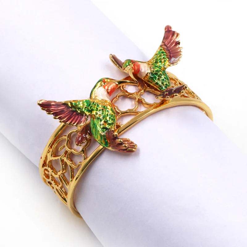 Aurum Plated enamel voes-aves armillam