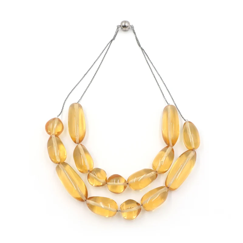 Handmade Yellow Resin BACHEDUS Orbis